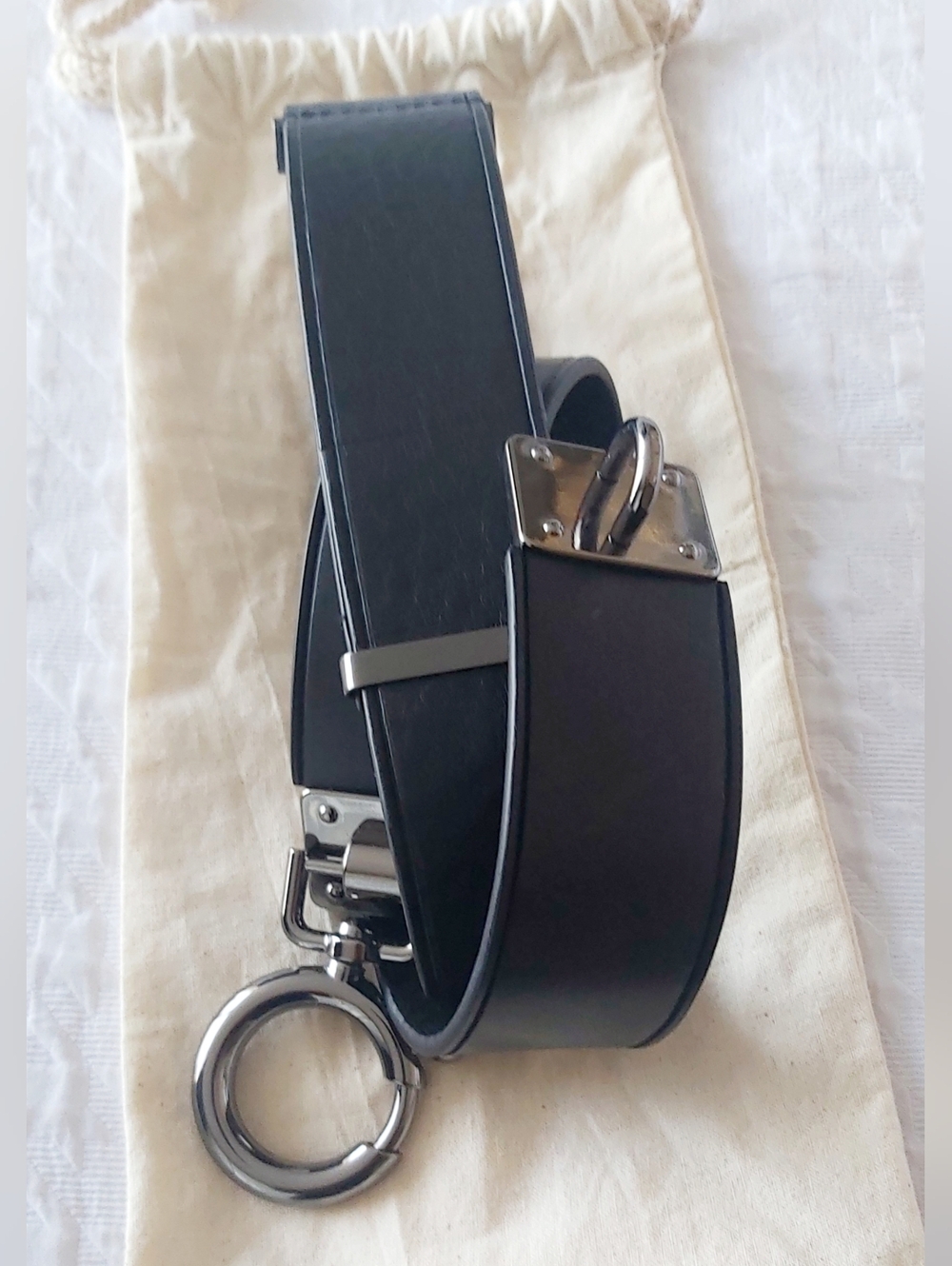 Holt Renfrew Women's Leather Belt - Picture 11 of 12